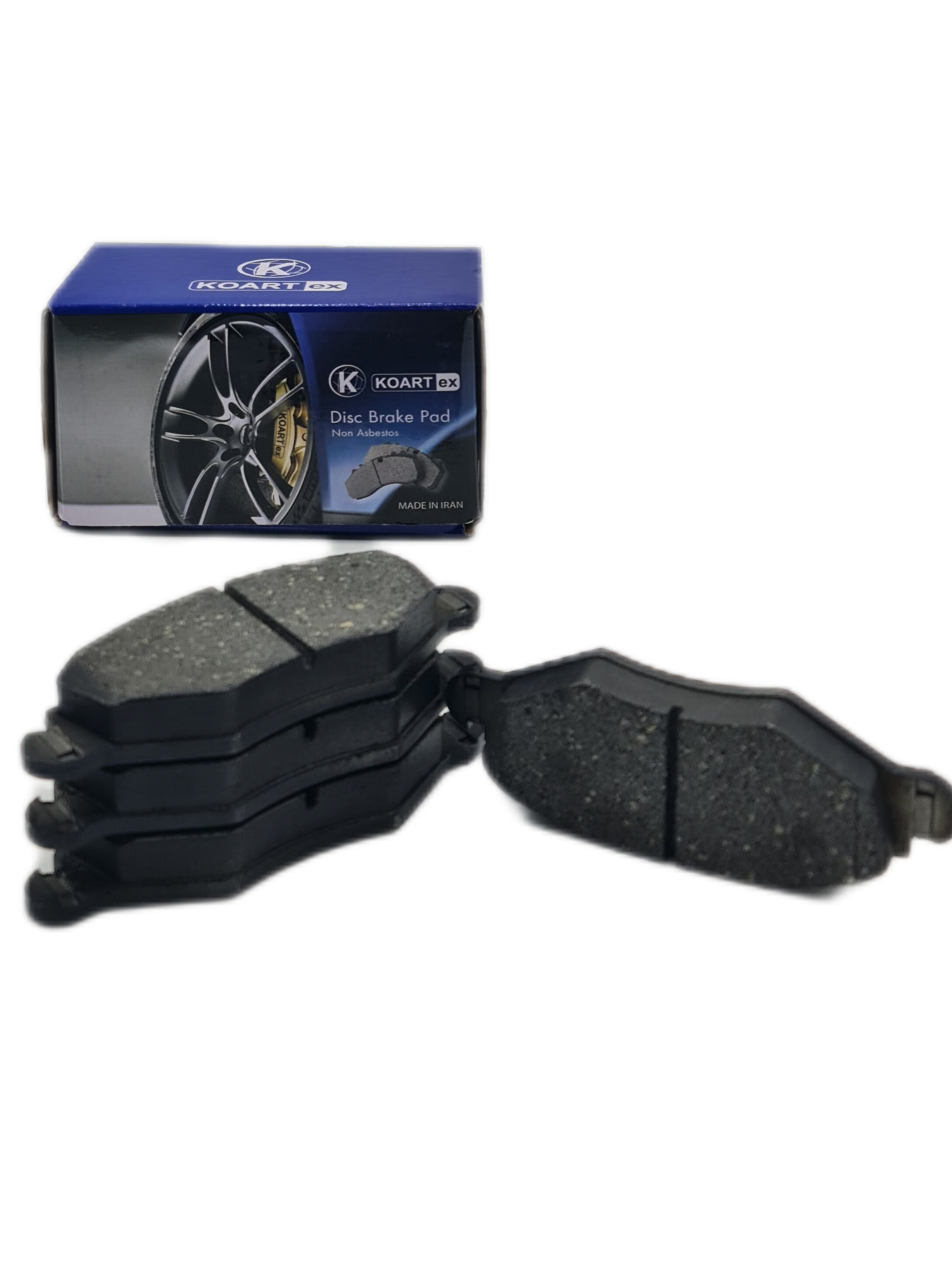 لنت ترمز جلو 206 تیپ 2 KOARTex     